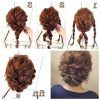 Messy Updo Hairstyles With Free Curly Ends (Photo 19 of 25)