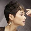 Dark Pixie Haircuts With Blonde Highlights (Photo 8 of 25)
