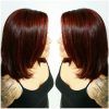 Burgundy Bob Hairstyles With Long Layers (Photo 13 of 25)