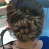 Diagonal Braid And Loose Bun Hairstyles For Prom (Photo 4 of 25)