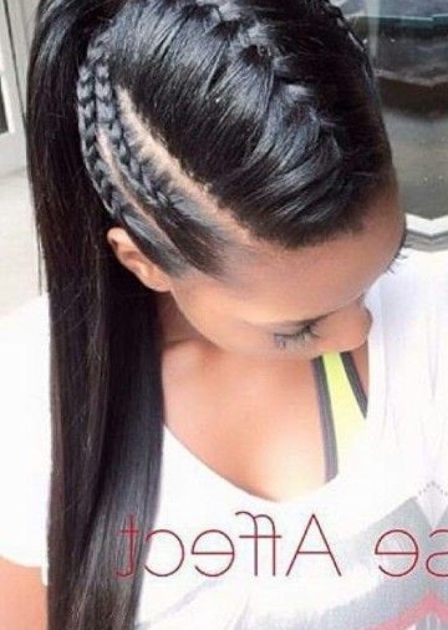 25 Collection of Braided Mohawk Pony Hairstyles with Tight Cornrows