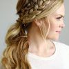 Messy Double Braid Ponytail Hairstyles (Photo 7 of 25)