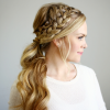 Twin Braid Updo Ponytail Hairstyles (Photo 3 of 25)