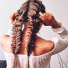 Two French Braids And Side Fishtail (Photo 11 of 15)