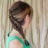 2024 Best of Diagonal Two French Braid Hairstyles