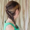 Diagonal Two French Braid Hairstyles (Photo 1 of 15)