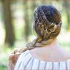 Double-Braided Single Fishtail Braid Hairstyles (Photo 25 of 25)