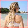 Double-Braided Single Fishtail Braid Hairstyles (Photo 18 of 25)