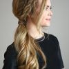 Side Pony Hairstyles With Fishbraids And Long Bangs (Photo 1 of 25)