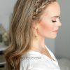 Double Headband Braided Hairstyles With Flowers (Photo 1 of 25)