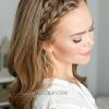 Double Headband Braided Hairstyles With Flowers (Photo 7 of 25)