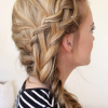 Two French Braids And Side Fishtail (Photo 5 of 15)