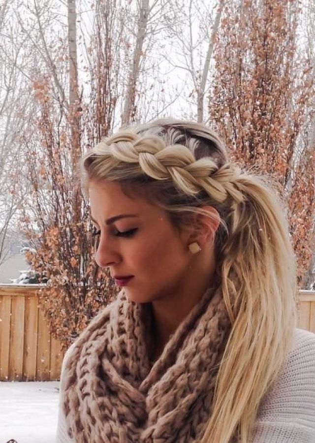 25 Best Pony and Dutch Braid Combo Hairstyles