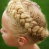 Crimped Crown Braids (Photo 4 of 15)