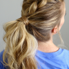 Mohawk Braid And Ponytail Hairstyles (Photo 3 of 25)