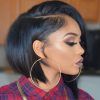 Short Hairstyles For Round Faces Black Hair (Photo 18 of 25)