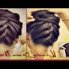 French Braid Buns Updo Hairstyles (Photo 22 of 25)