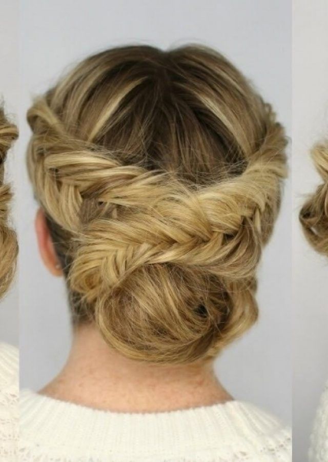 2024 Best of Quick Braided Updo Hairstyles