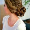 Bun And Three Side Braids Prom Updos (Photo 21 of 25)