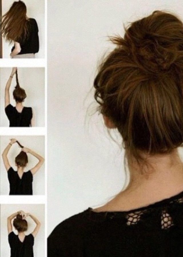 15 the Best Updo Hairstyles for School