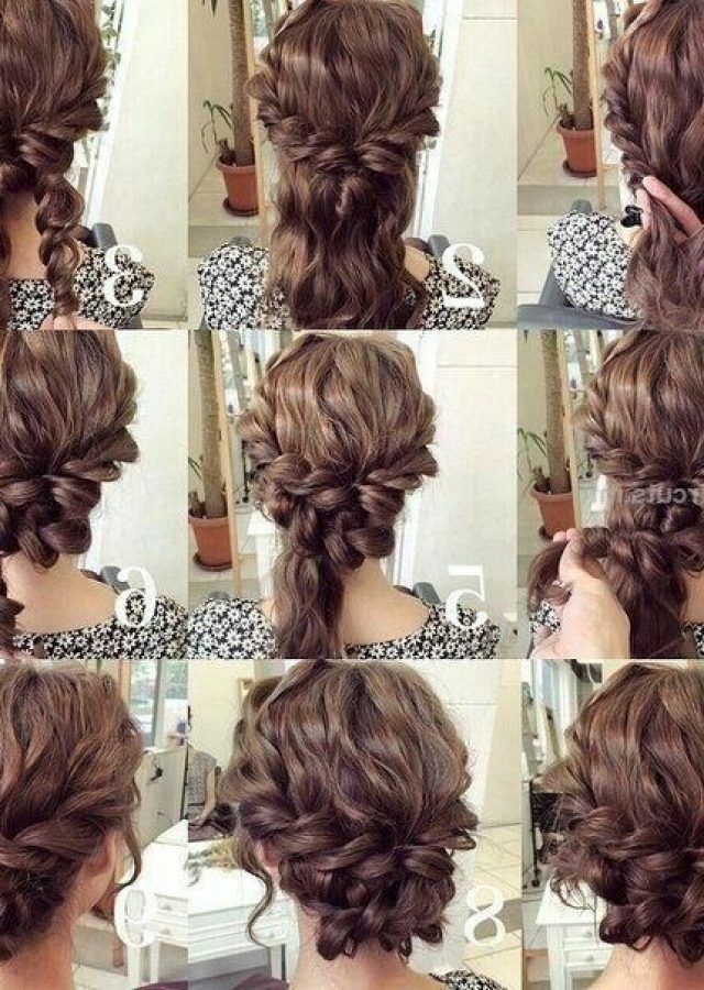 15 Ideas of Updos for Curly Hair
