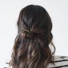 Easy Cute Gray Half Updo Hairstyles For Wedding (Photo 5 of 25)