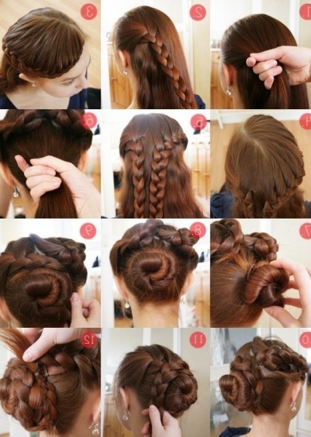  Best 15+ of Easy Updo Hairstyles for Long Thick Hair
