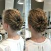 Low Messy Chignon Bridal Hairstyles For Short Hair (Photo 15 of 25)