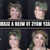 Short Hairstyles With Hair Scarf (Photo 2 of 25)