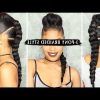Braided Ponytails Updo Hairstyles (Photo 2 of 25)