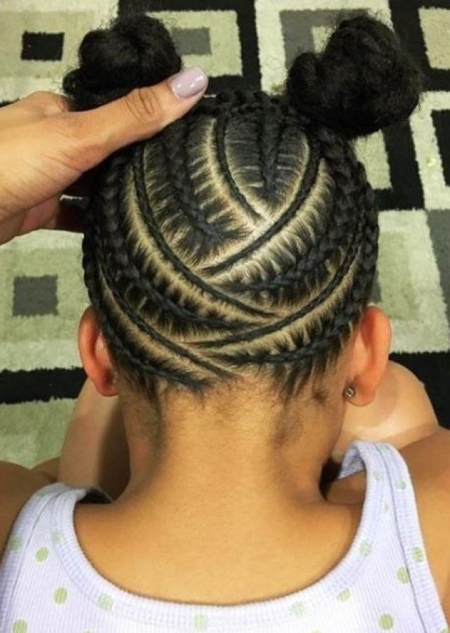 Top 15 of Braided Hairstyles for Black Girl