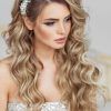 Tied Back Ombre Curls Bridal Hairstyles (Photo 4 of 25)