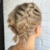 Chunky Two French Braid Hairstyles With Bun (Photo 11 of 15)