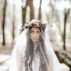Wedding Hairstyles With Veil And Flower (Photo 15 of 15)