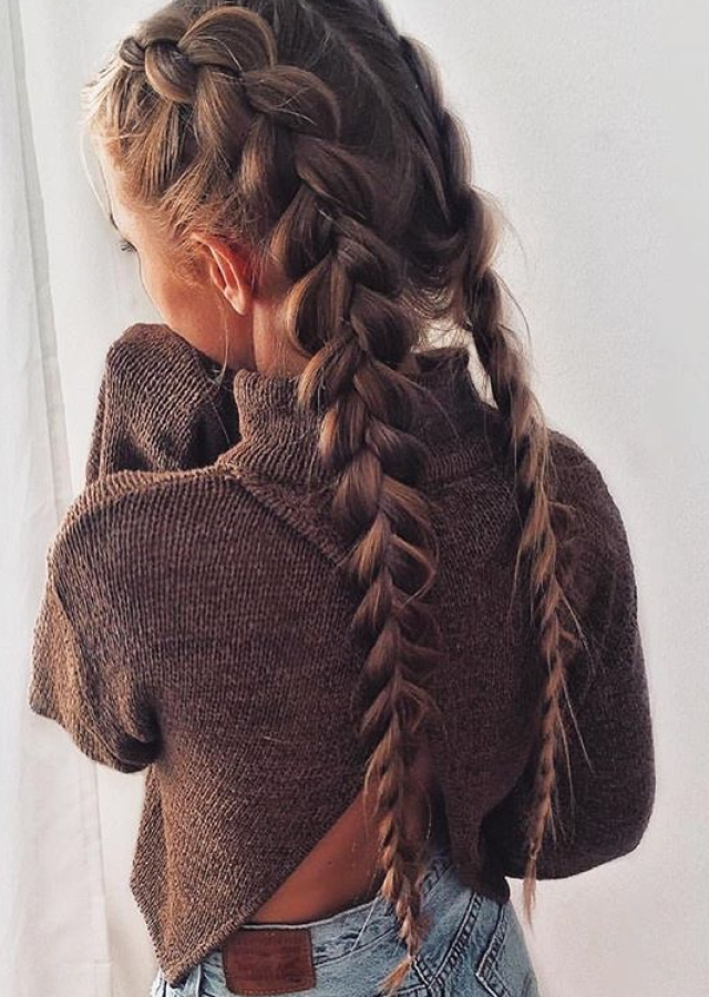 The 15 Best Collection of Double Loose French Braids