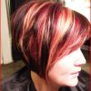 Short Haircuts With Red And Blonde Highlights (Photo 5 of 25)