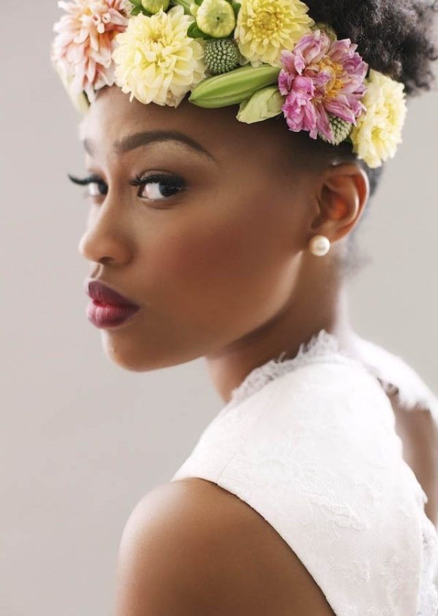 15 Best Wedding Hairstyles for Short Natural Hair