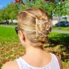 Bun Updo With Accessories For Thick Hair (Photo 2 of 25)