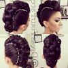 Elegant Curly Mohawk Updo Hairstyles (Photo 4 of 25)