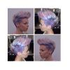 Faux-Hawk Fade Haircuts With Purple Highlights (Photo 9 of 25)