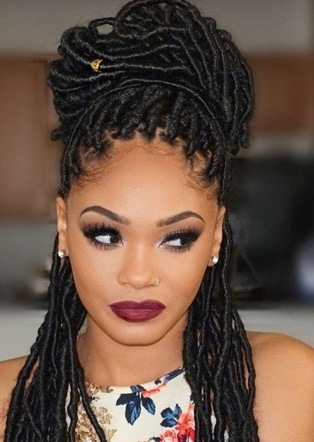 15 Ideas of Braided Cornrows Loc Hairstyles for Women