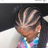 Thick And Thin Asymmetrical Feed-In Braids (Photo 11 of 15)