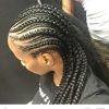 Dynamic Side-Swept Cornrows Hairstyles (Photo 12 of 15)