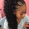 High Ponytail Hairstyles With Jumbo Cornrows (Photo 4 of 25)