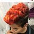 Fire Red Short Hairstyles
