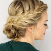 Pinned Up French Plaits Hairstyles (Photo 1 of 15)