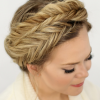 French Braids Crown And Side Fishtail (Photo 1 of 15)