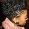African American Flat Twist Updo Hairstyles (Photo 14 of 15)