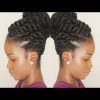 Marley Twist Updo Hairstyles (Photo 6 of 15)