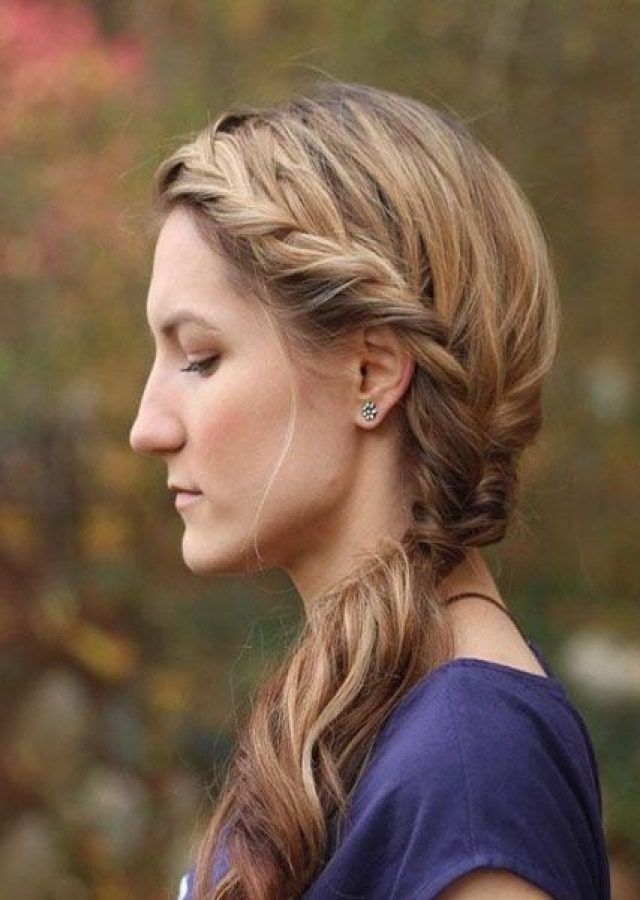 25 Best Ideas Flowy Side Braid Ponytail Hairstyles